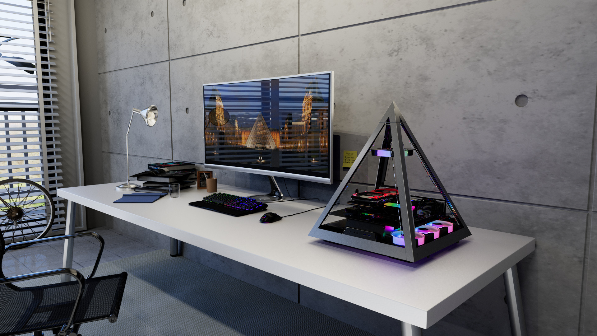 何かパワーを感じそうなピラミッド型PCケースがAZZAより登場！ | Game