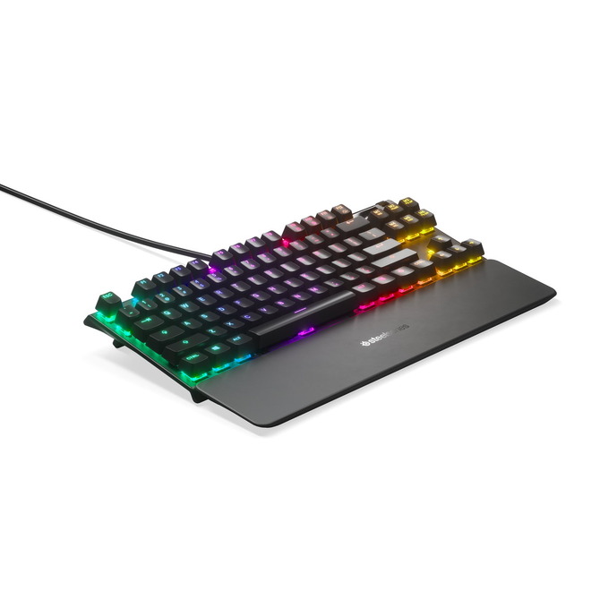 SteelSeries、Omnipoint採用テンキーレスキーボード「Apex Pro TKL