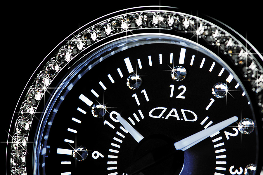 D.A.D ラグジュアリー クリスタルメーター 時計【SA721】 | 電装