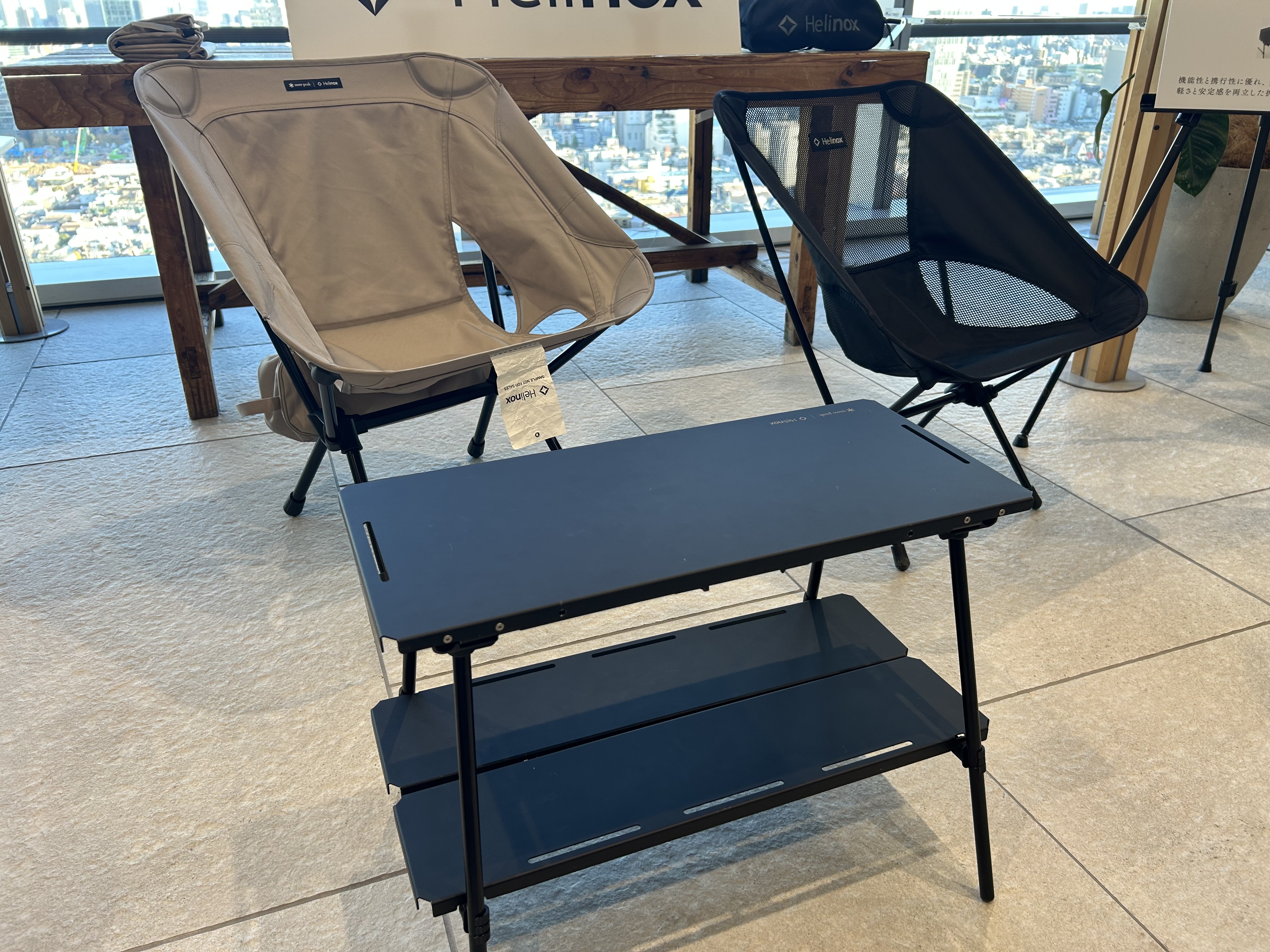 ヘリノックス×スノーピーク】正直これ売れる…“即戦力”な新作ギアが優秀