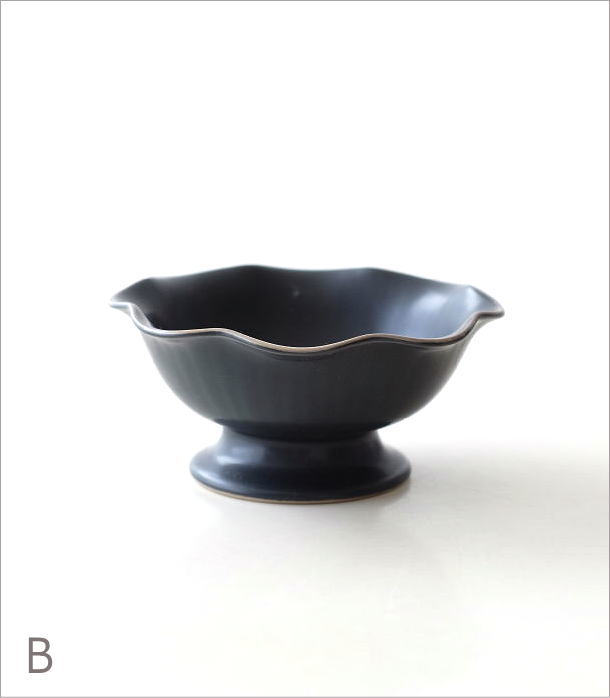 小鉢 高台鉢 おしゃれ 食器 和食器 盛鉢 盛り鉢 瀬戸焼 日本製 陶器 和