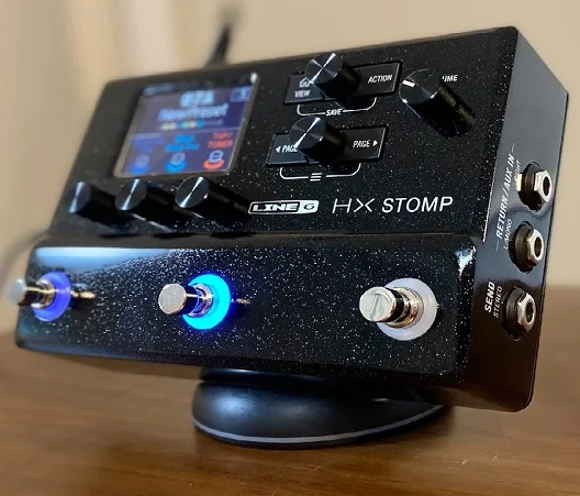 Line 6 HX Stomp Review (pedal in hand) - Guitar Chalk