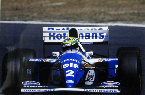 1994 A．セナ ウイリアムズ・ルノー FW16 フォト パシフィックGP F1