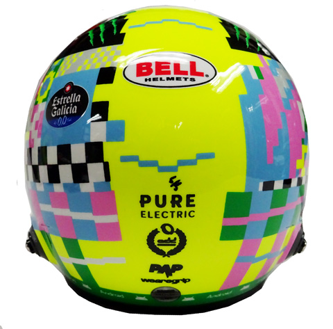 2024 L．ノリス マクラーレン ジャパンGP仕様 1/2 ヘルメット F1の