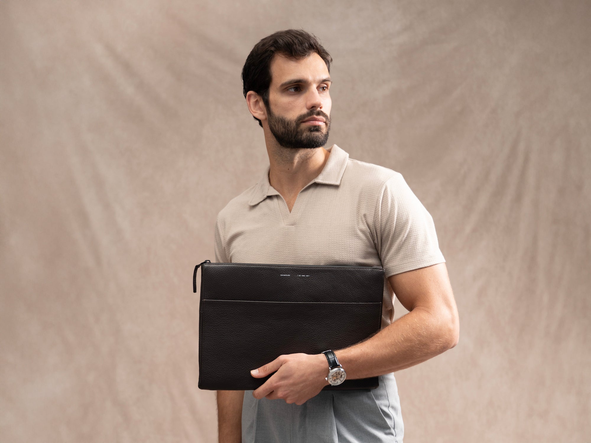 118 レザーフォリオ｜ペブルドレザーGRAMS28