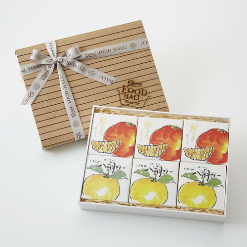 グラホのGIFT（瀬戸内しまなみ柑橘物語 八朔ゼリー＆紅まどんなゼリー