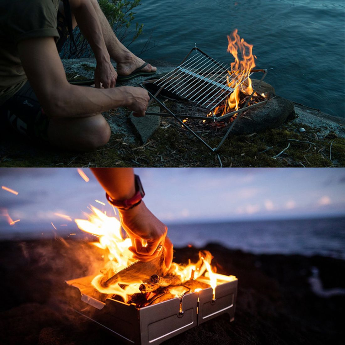 ウルフアンドグリズリー ファイヤーセーフ(焚火台) ファイアスタンド