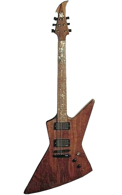 James Hetfield's 1996 Ken Lawrence Explorer – Ground Guitar