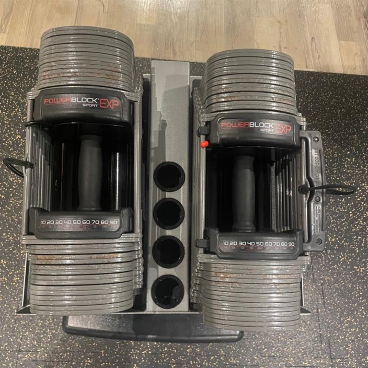 パワーブロックPRO EXP ウレタンコート 90ポンド 専用スタンド付き