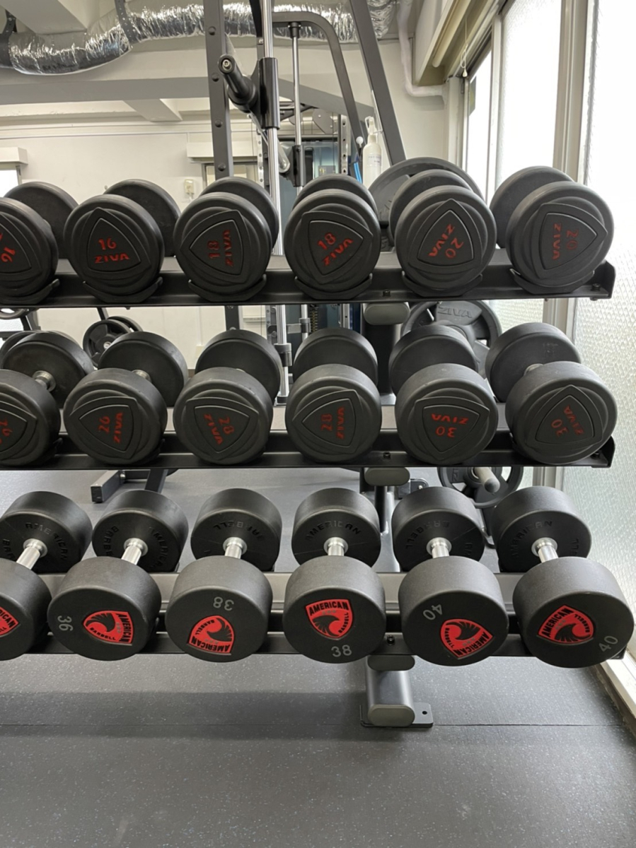 テックスラバーダンベル ラック セット テックスラバーダンベル ラック