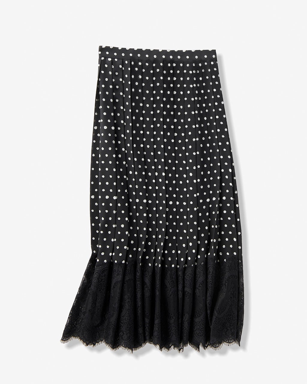 ポルカドット・ジョーゼットスカート/DoCLASSE