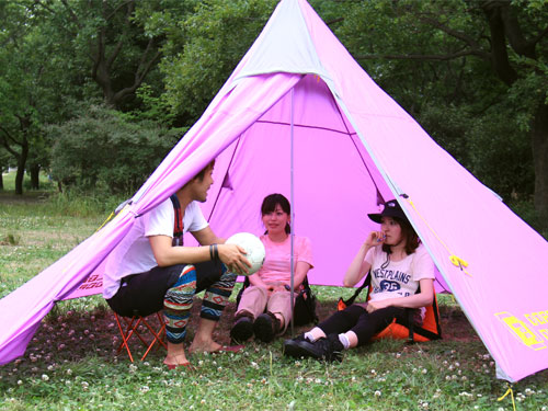 販売終了】レインボーワンポールテント T8-444 - DOD（ディーオー