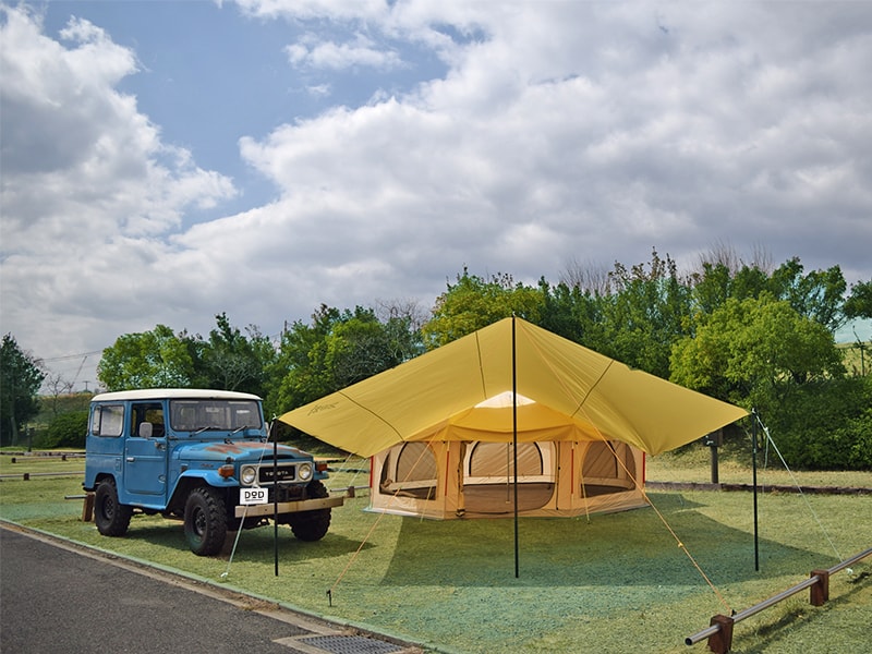 販売終了】タケノコテント用グランドシート GS8-496 - DOD（ディーオー