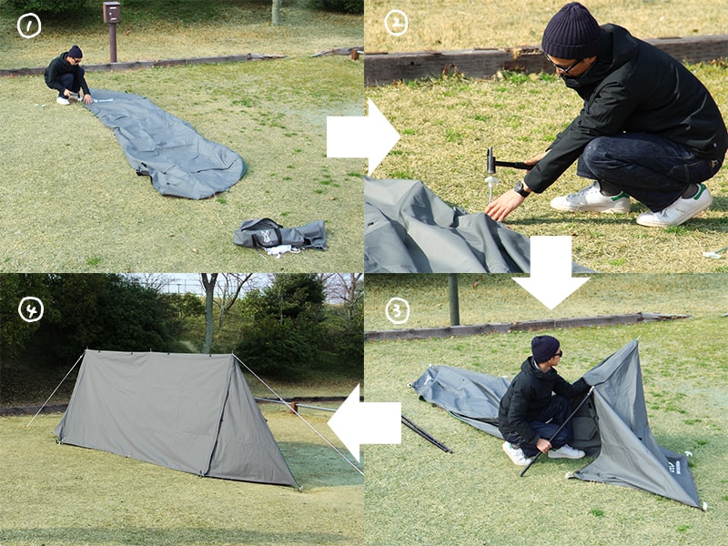 販売終了】カベテント TT5-521T TT5-521K - DOD（ディーオーディー