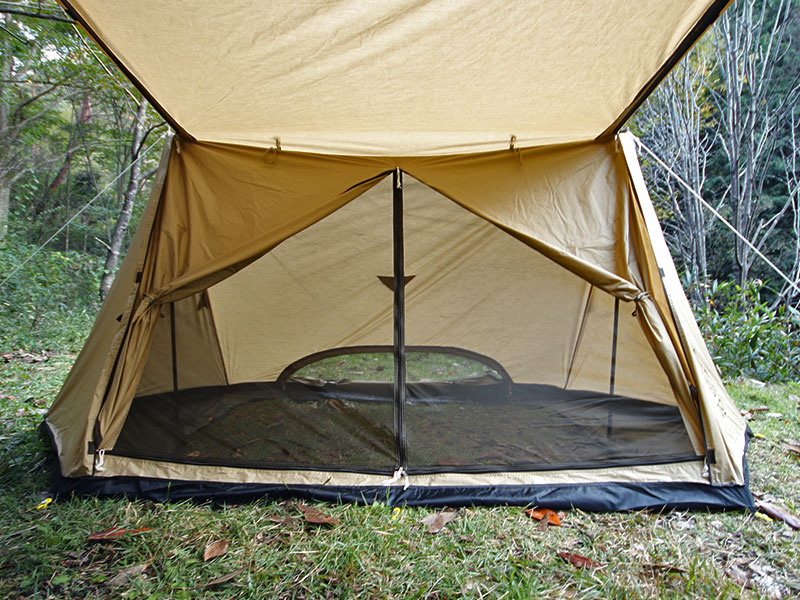 販売終了】パップフーテント（タン） T2-540-TN - DOD（ディーオー