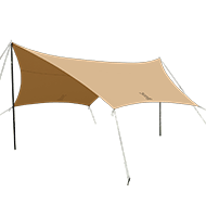 販売終了】ヘーキサタープ（ベージュ） TT5-582-BG - DOD（ディーオー