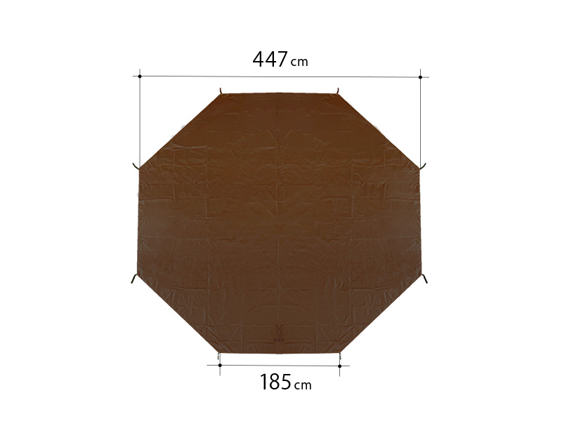 タケノコテント用グランドシート GS8-796 - DOD（ディーオーディー
