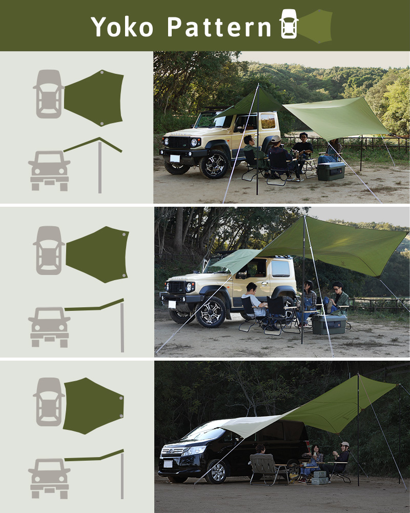 カートゥギャザータープ TT5-791-KH - DOD（ディーオーディー）【公式