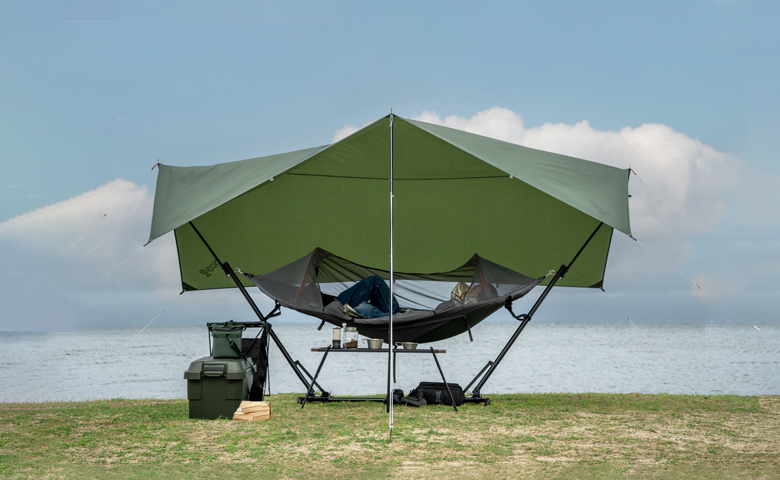 開発裏話】木から開放された真に自由なハンモック。トゥリーイラヘン