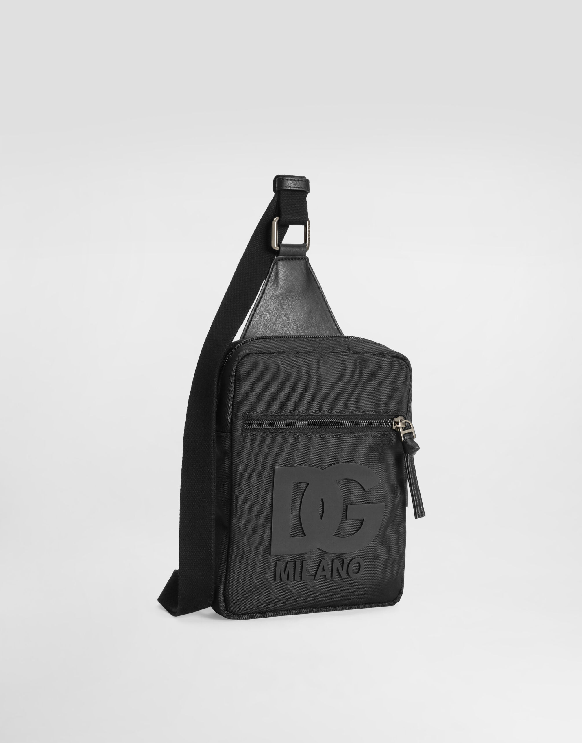 Blackのボーイズ DGパッチ ナイロン バッグ | Dolce&Gabbana®