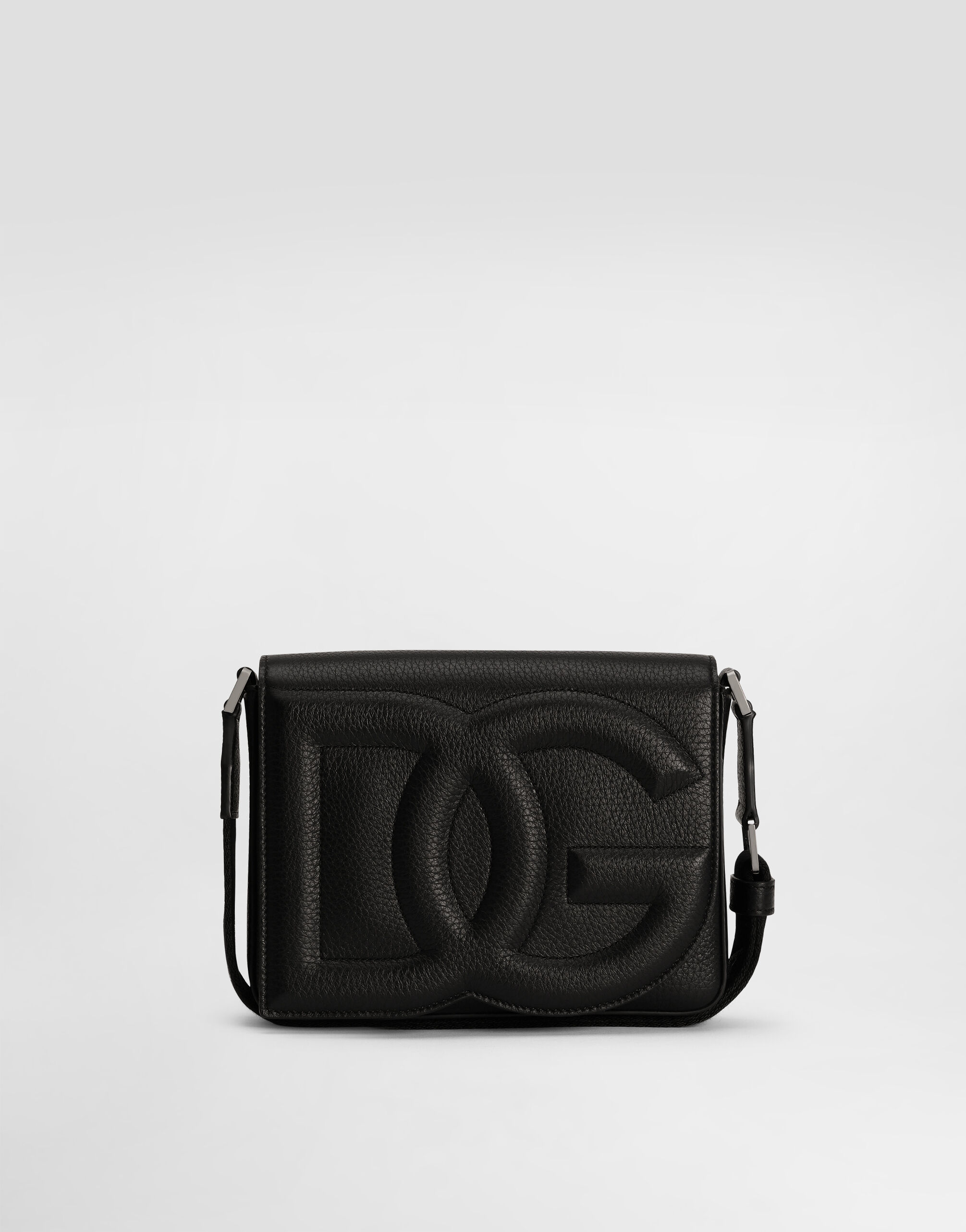 Medium DG Logo Bag crossbody bag in Black for Men | Dolce&Gabbana® US