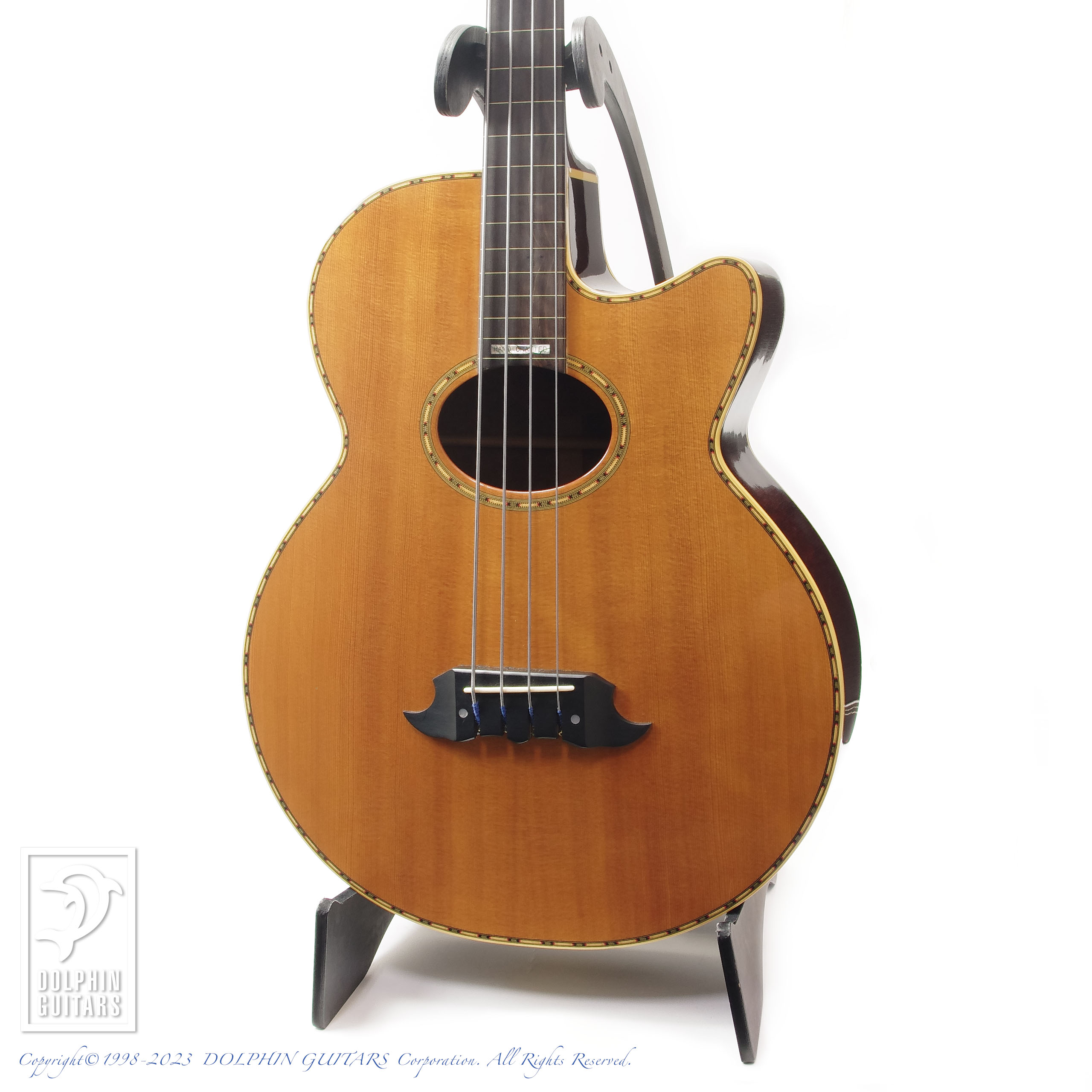 ATHLETE AX-4 FL (Fretless Acoustic Bass)|ドルフィンギターズ