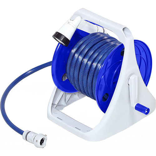 ホースリール G-Aqua ジーアクア ねじれにくいホース PRQ-20N グリーン