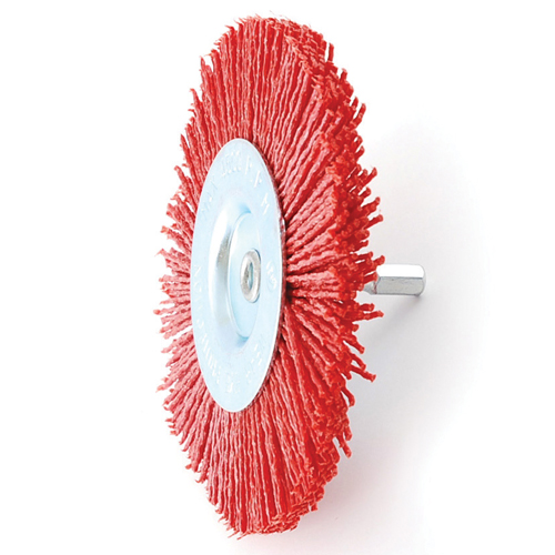 六角軸ナイロンブラシ荒目 100MM #80 SK11 ブラシ | ホームセンター