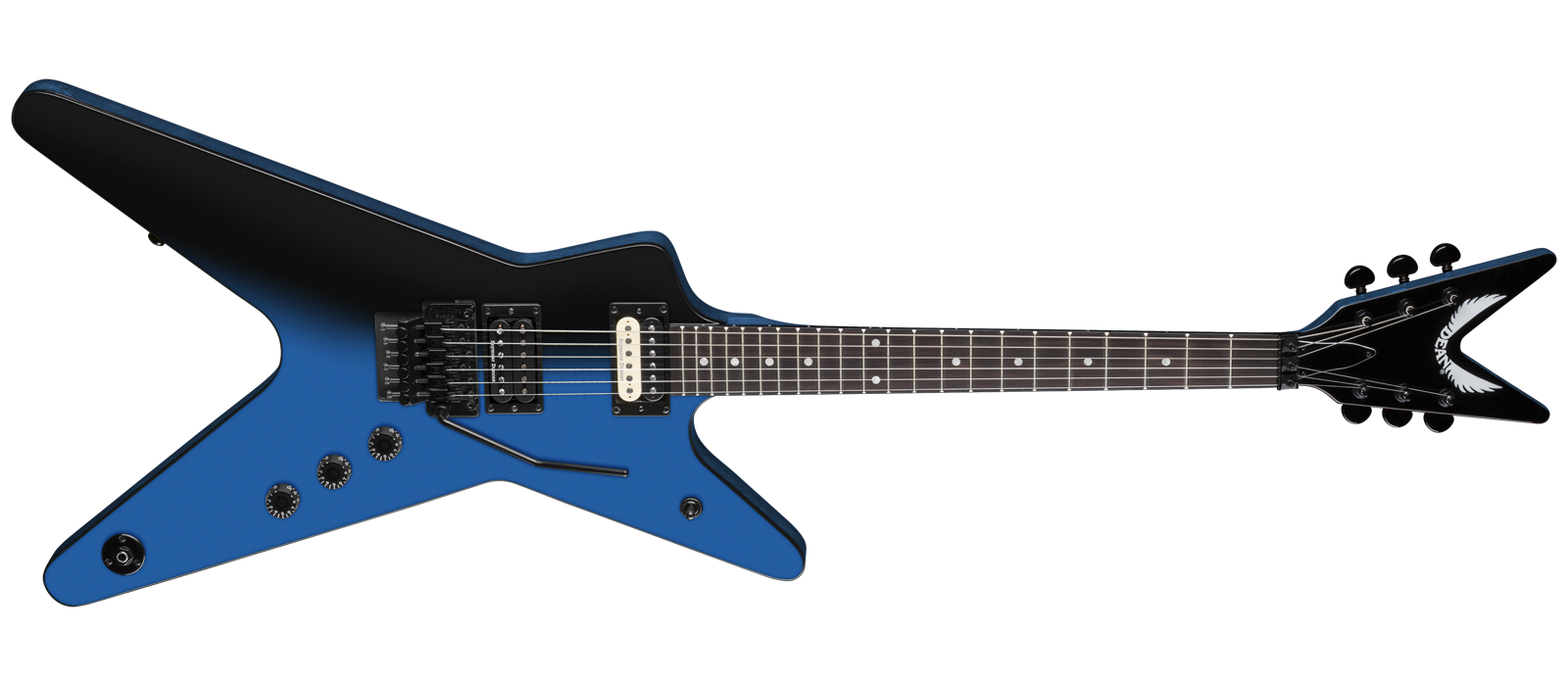 ML 79 Floyd Duncans Blue Black Fade | Dean Guitars