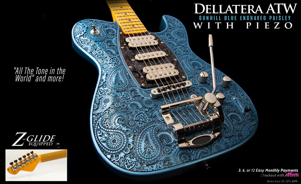 Dellatera ATW Deluxe Paisley (With Piezo) – DZPL
