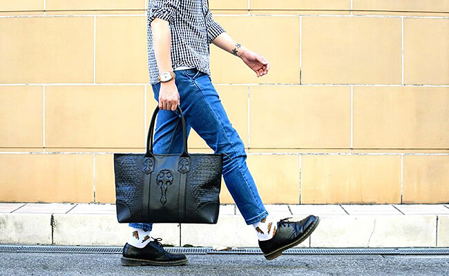 トートバッグ - DEEP ZONE｜本物を知るすべての男たちへ贈る 本革