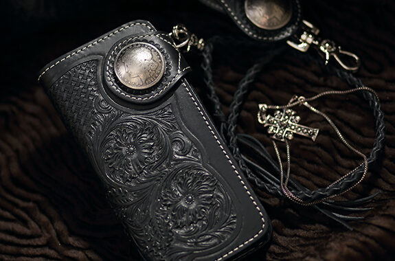 W-75 カービングレザーロングウォレット | DEGNER