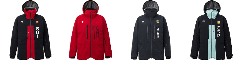 デサント』ブランドにおいて欧米ナショナルチームにウェアをサプライ12