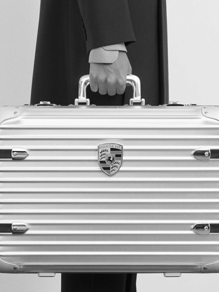RIMOWA x porsche collaborate to debut limited edition hand-carry case