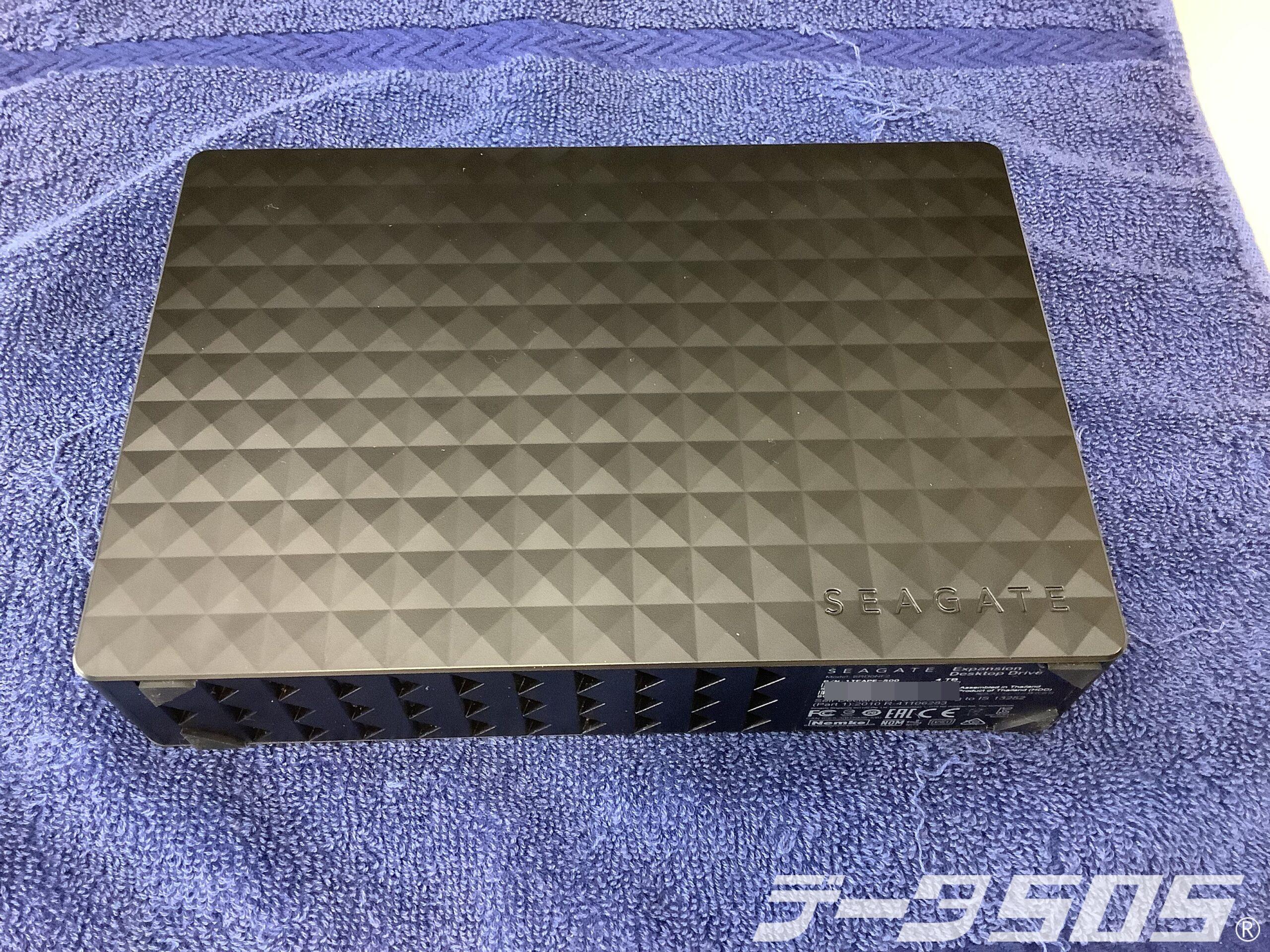 Seagate Expansion Desktop Drive SRD0NF2 SGD-MY040UBK 4TB 認識