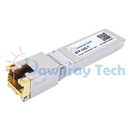 MikroTik S+RJ10 互換 10Gbps SFP+ 10GBASE-T 30m CAT6a/CAT7 RJ45 銅