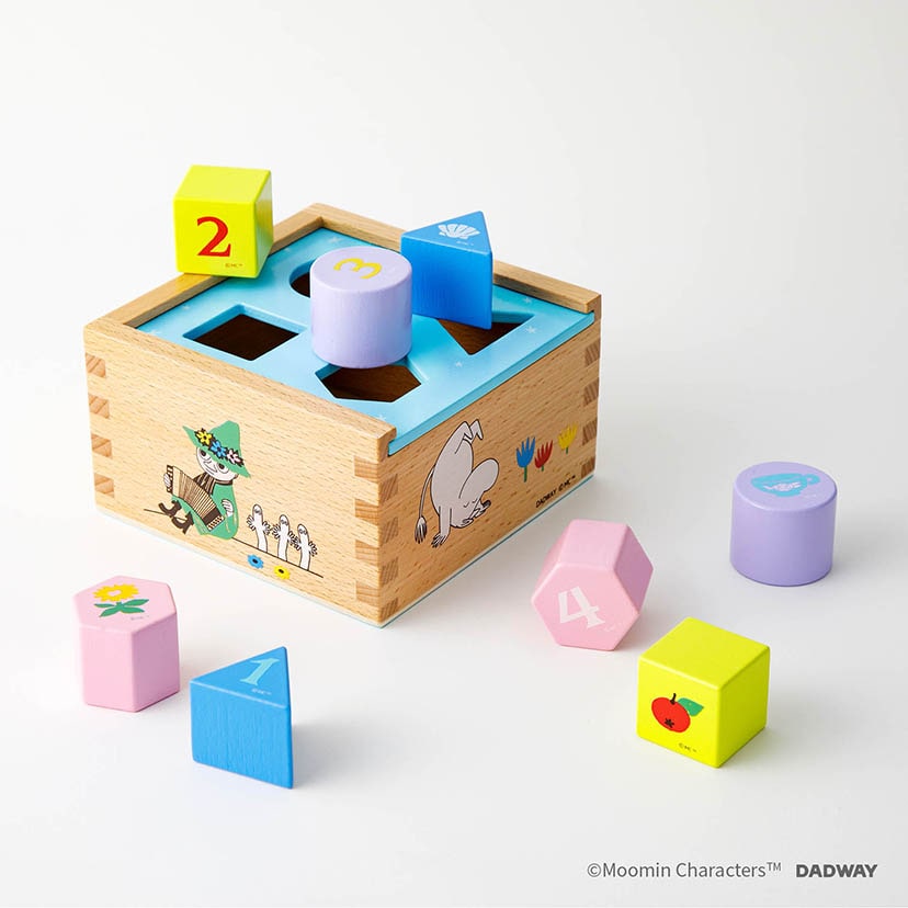 SALE】型はめつみ木/ムーミン: おもちゃ[DADWAY ダッドウェイ