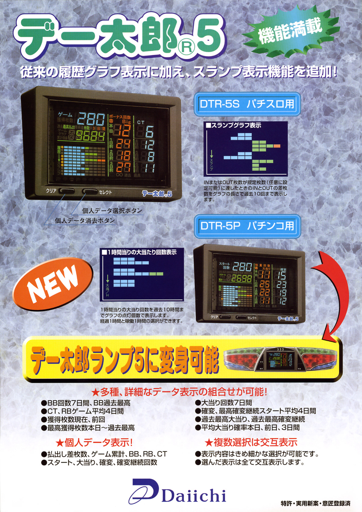 大一電機産業株式会社｜製品情報：デー太郎5