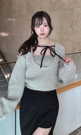 アシメレイヤードニットトップス – Darich (ダーリッチ)