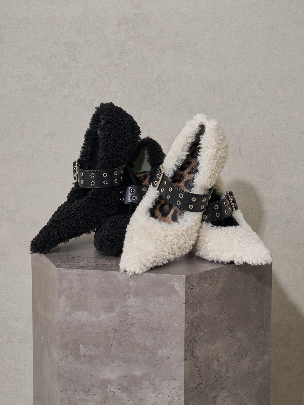 プードルファーベルトパンプス – Darich (ダーリッチ)