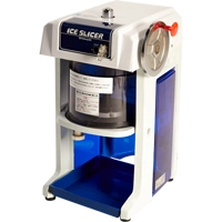 電動タイプ ブロックアイススライサー 初雪氷削機（業務用電動式かき氷