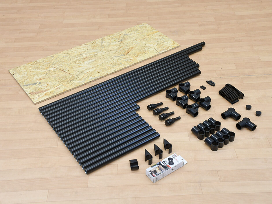 車内スノーボードラック｜Diy-Life - イレクターで、できるワクワクを。