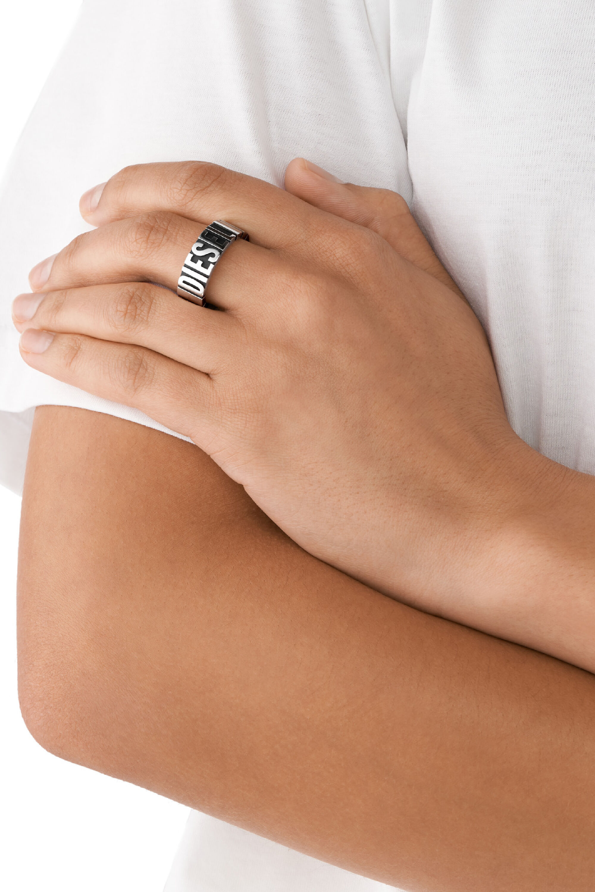 DX1387 ジュエリー リング｜グレー｜メンズ｜DIESEL