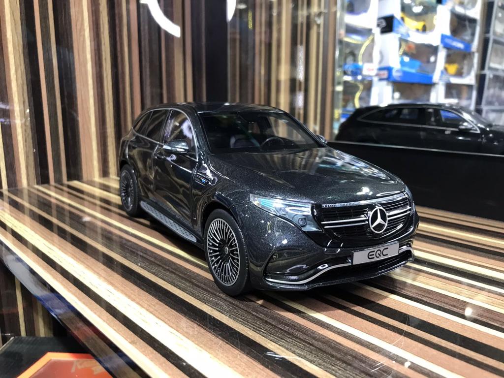 1/18 Diecast Mercedes-Benz EQC 400 4Matic Dark Grey Norev Scale