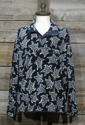 パタゴニアフリース [MK065] patagonia 亀総柄スナップT -古着屋 DUFF