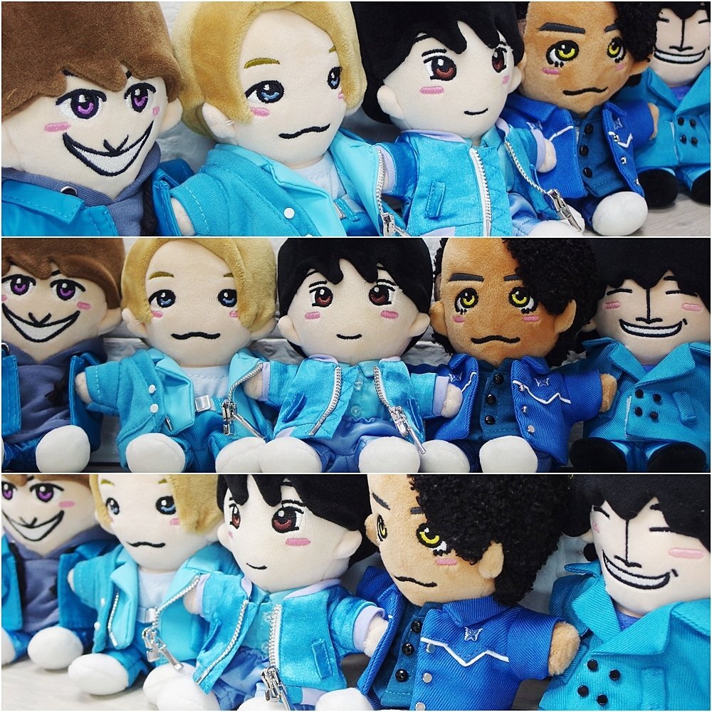 ちびぬい DNA青衣装 コスチューム 服 aa40 青担当 - d-cute