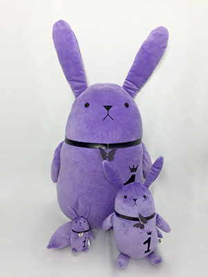 ツキウタ。より特大サイズの「ツキウサ。」ぬいぐるみが完全受注生産で