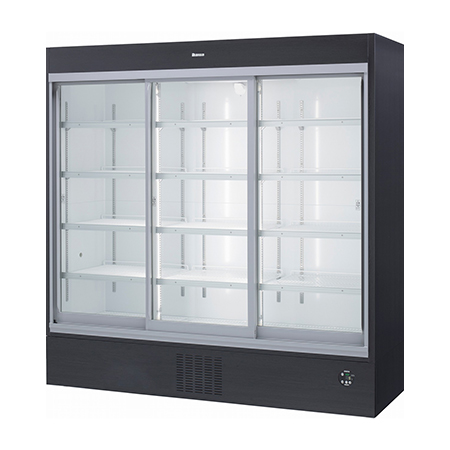 下置型]インバータ制御スライド扉冷蔵ショーケース エコ蔵くん | 店舗