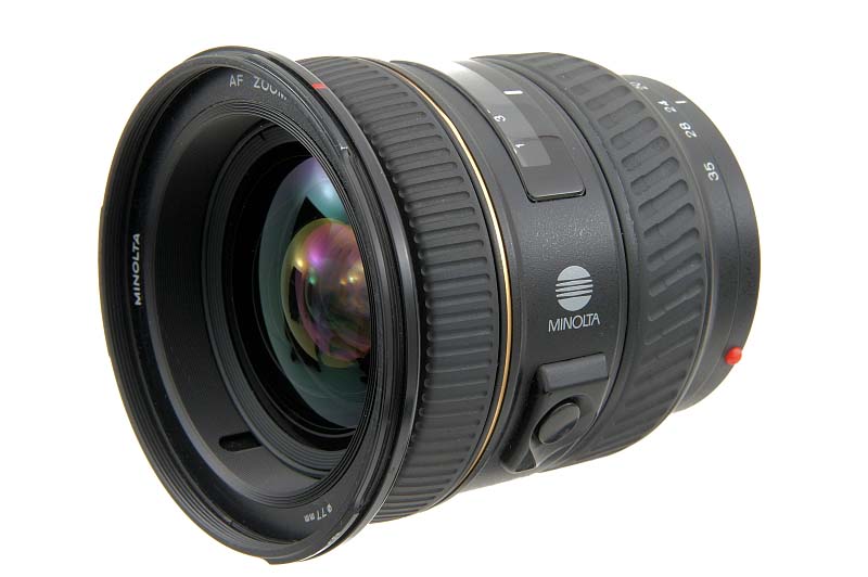 Minolta AF 17-35mm F3.5 G A-mount lens info