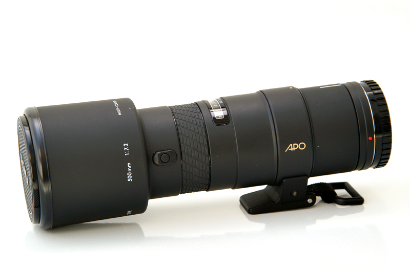 Sigma 500mm F7.2 APO A-mount lens info